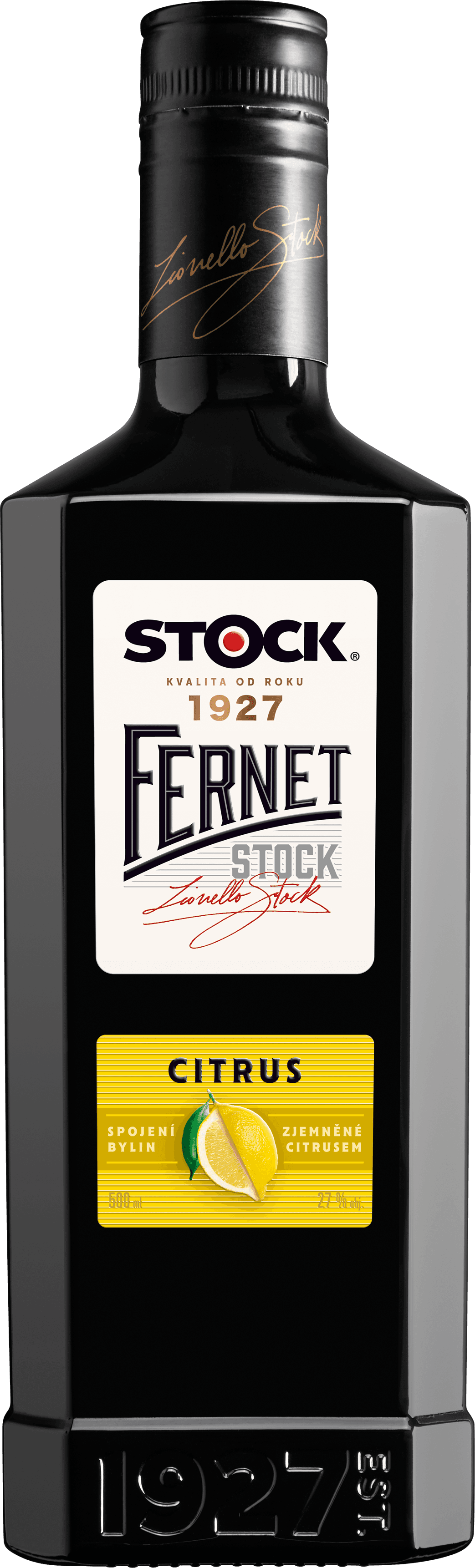 Fernet Stock Citrus Bylinný likér 27% obj.
