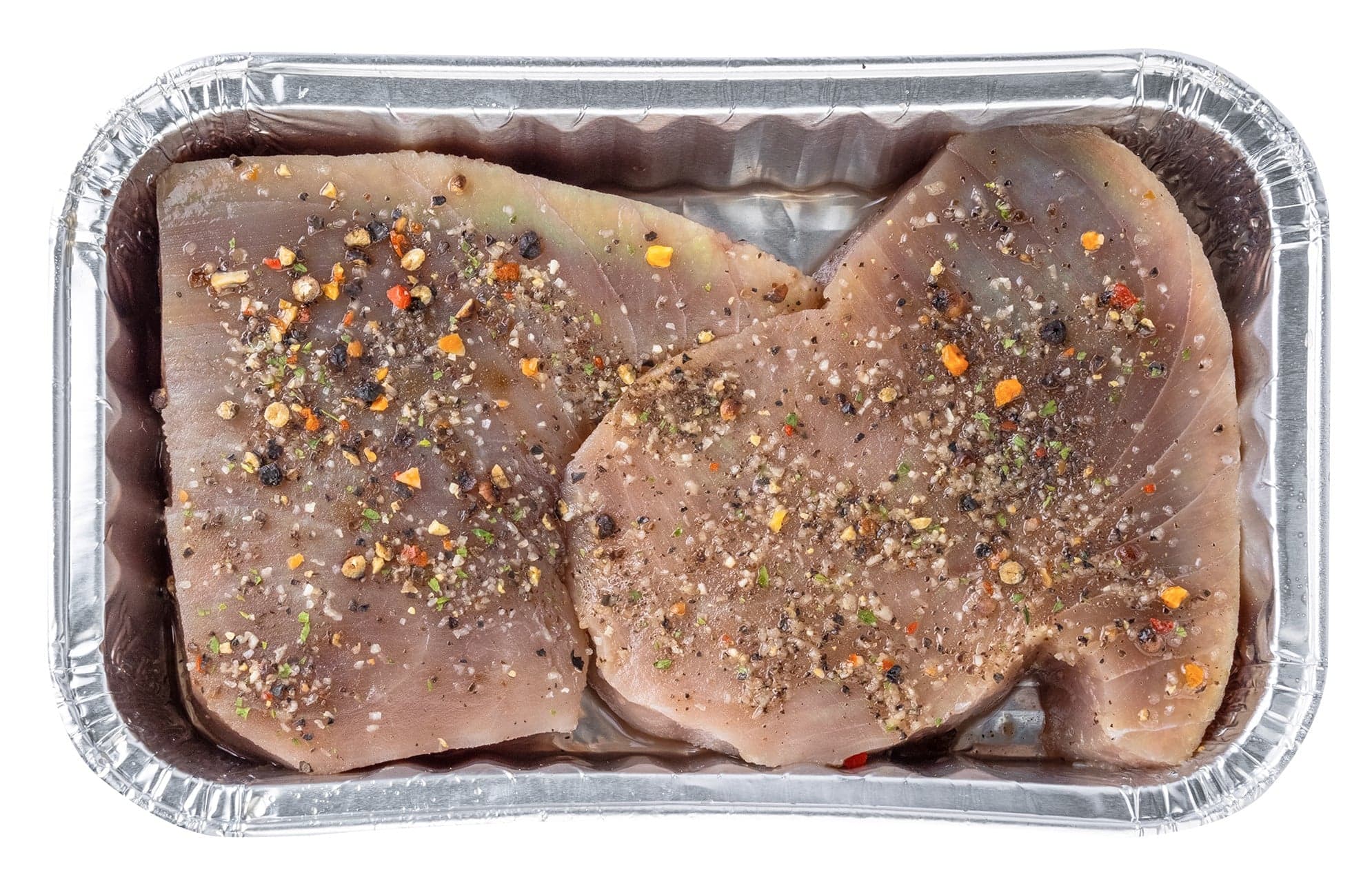 Tuňák steak s kořením na gril, 2 porce