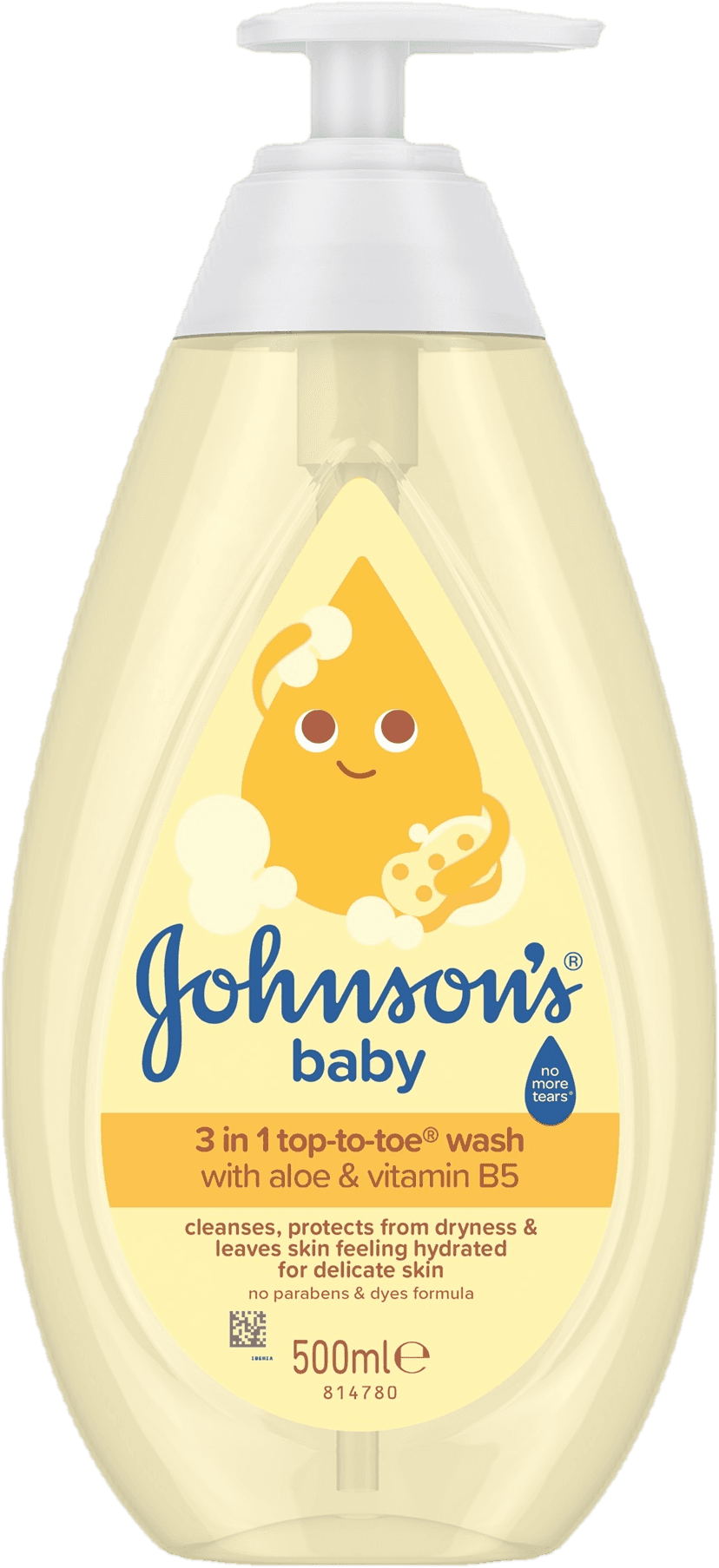 Johnson's® Baby Top-to-toe mycí gel 3v1 tělo a vlásky