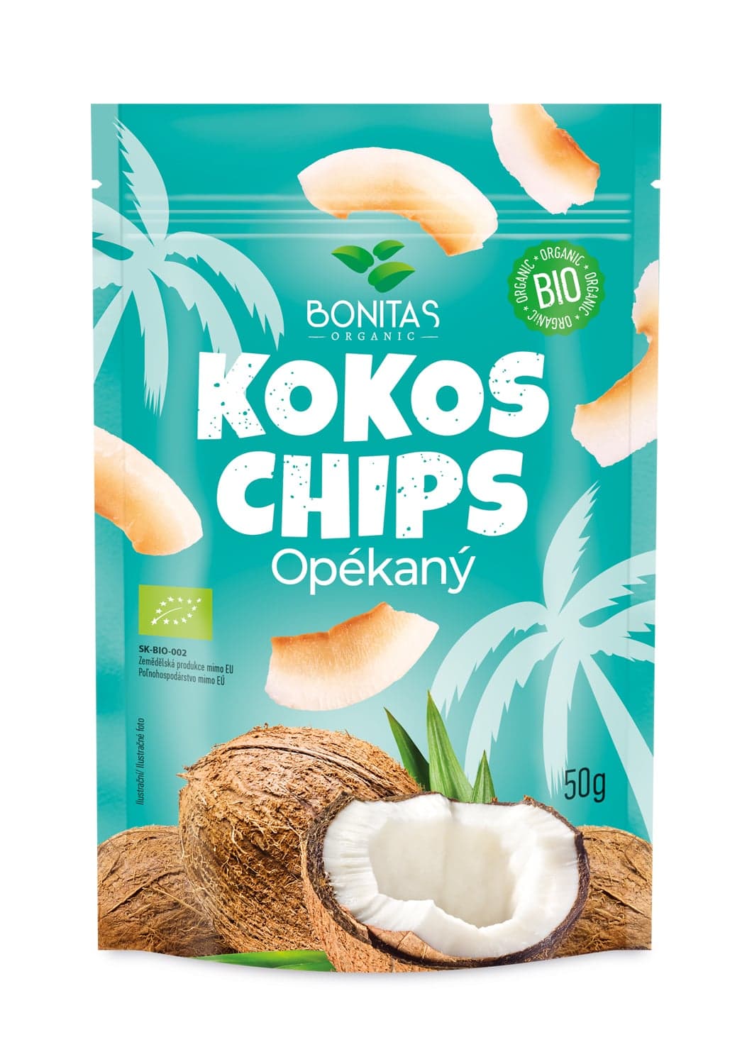 Bonitas BIO Kokosové chipsy opékané