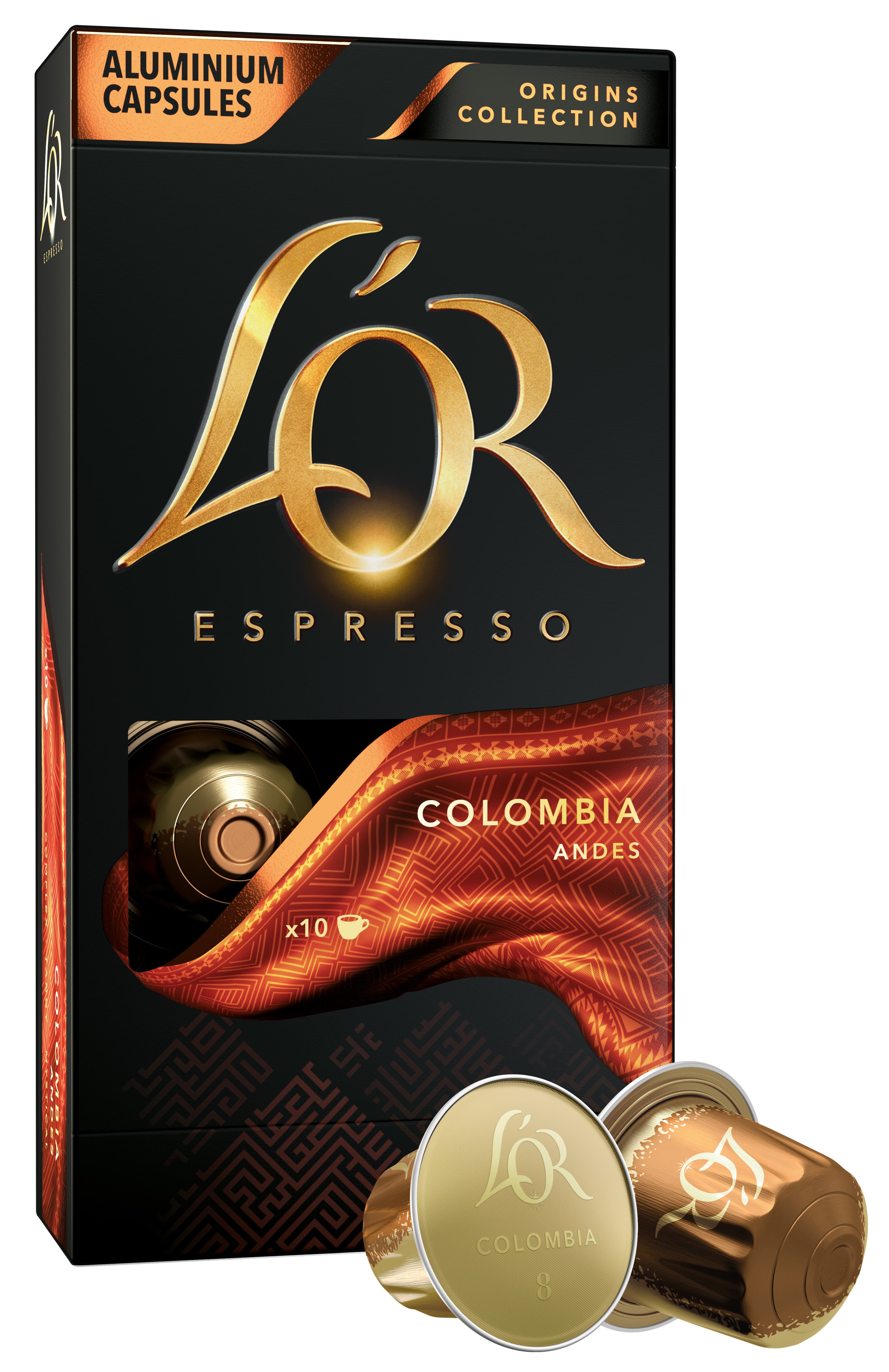 L'OR Colombia Single Origin kapsle pro kávovary Nespresso Original