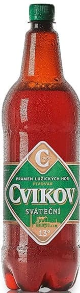 Cvikov Sváteční polotmavá 13° PET