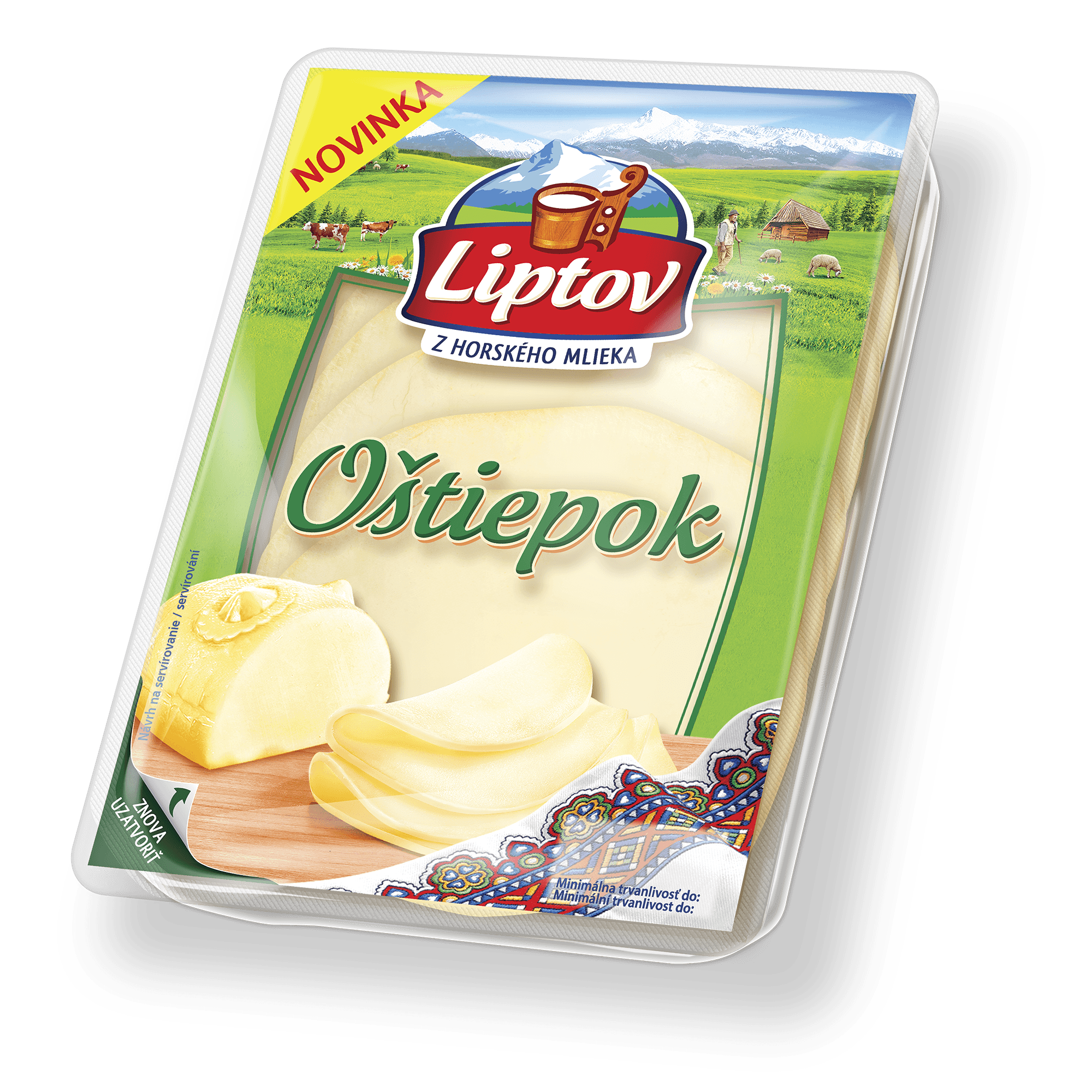 Liptov Oštiepok plátky neuzené