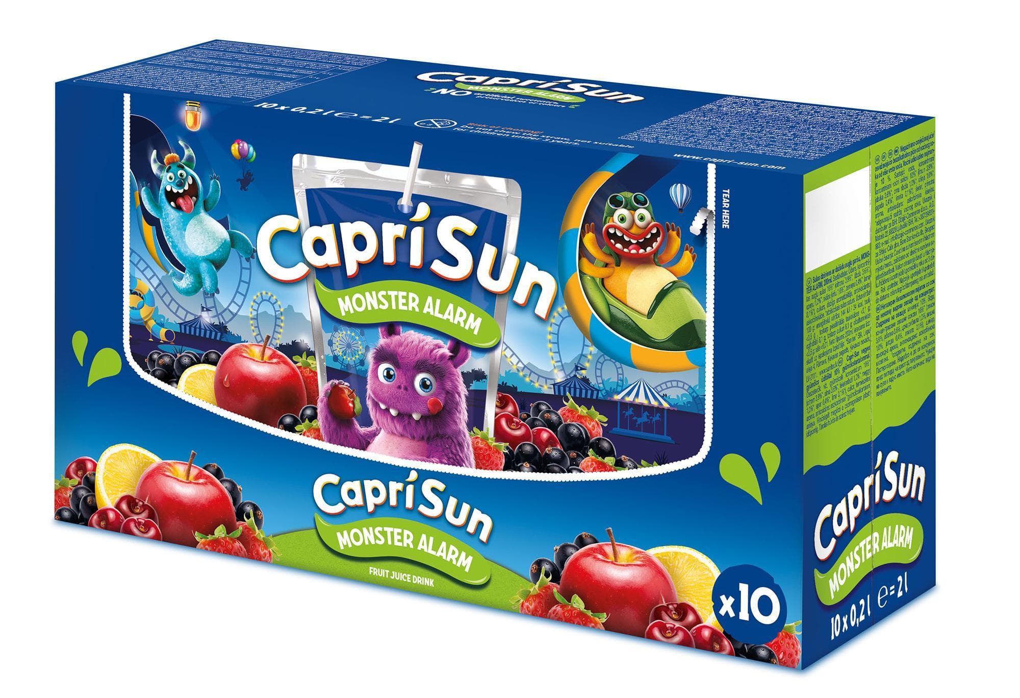Capri-Sun Monster Alarm 10×200 ml