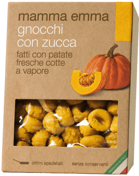 Mamma Emma Dýňové gnocchi z čerstvých brambor