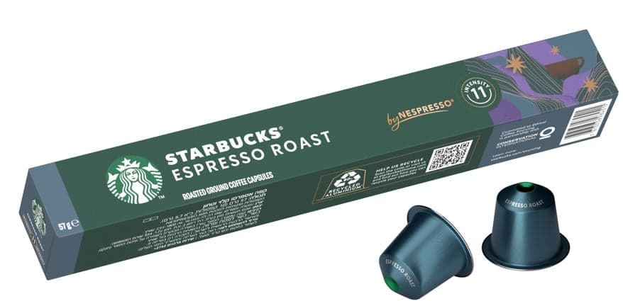 Starbucks Espresso Roast by Nespresso Dark Roast kávové kapsle