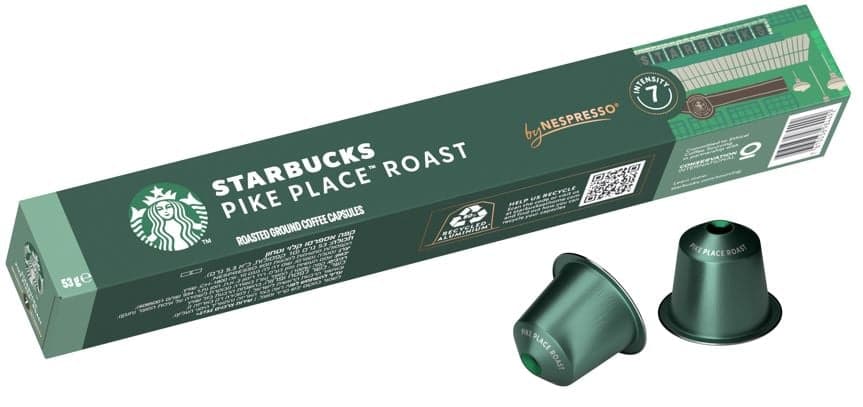 Starbucks Pike place Roast by Nespresso Medium Roast kávové kapsle