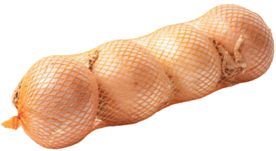 Cibule žlutá velká, síť