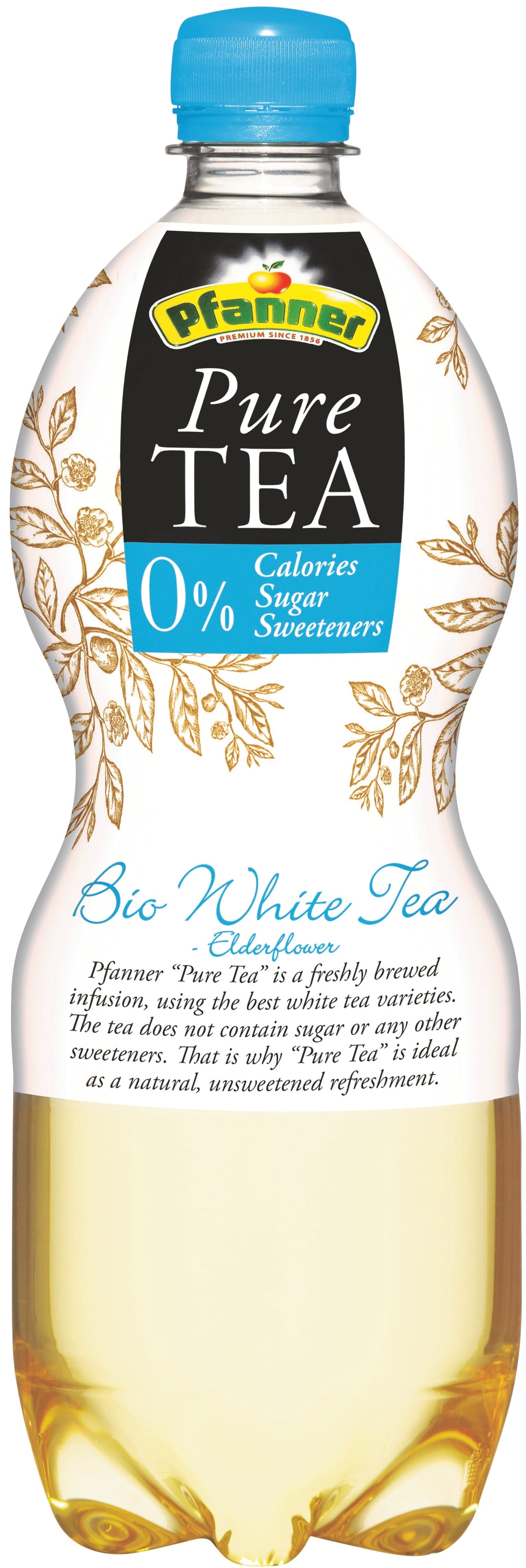 Pfanner BIO Pure Tea bílý čaj citron a bezový květ