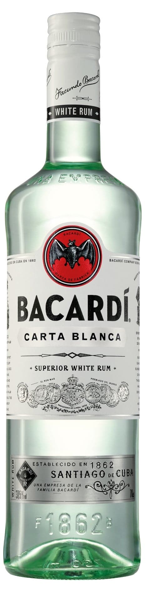 Bacardí Rum Carta Blanca 37,5% obj.