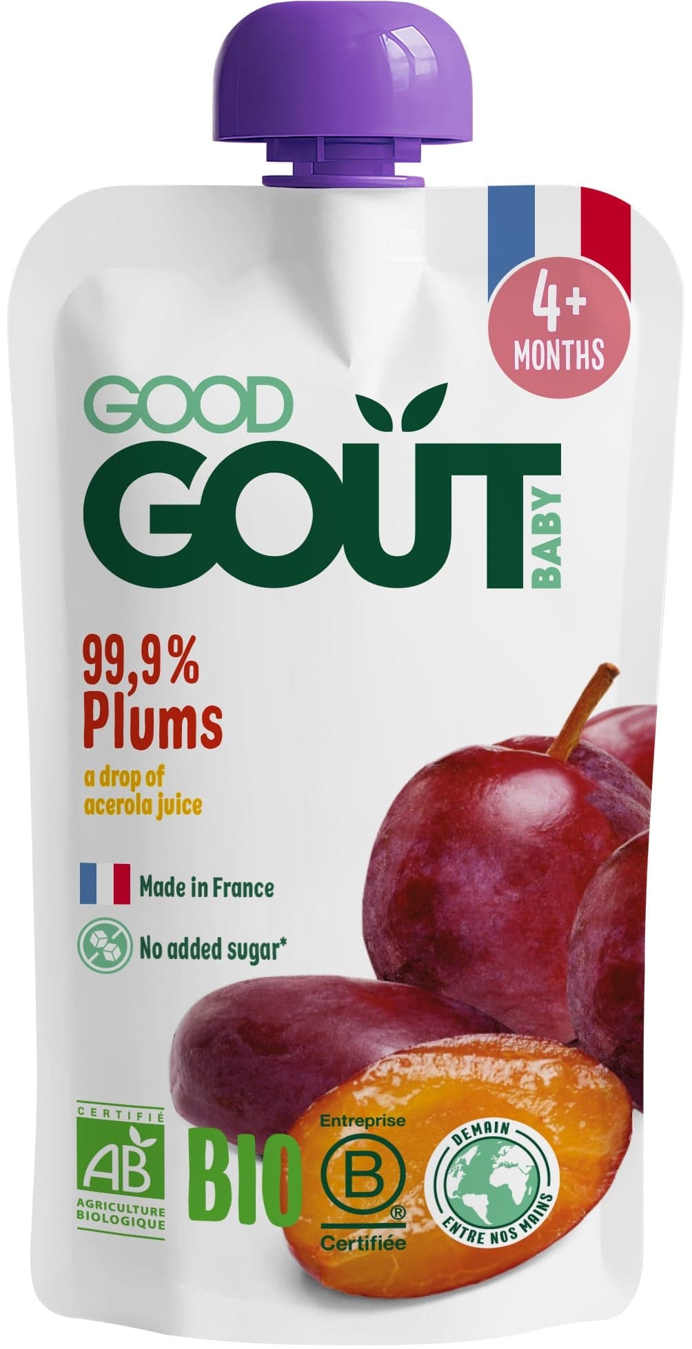 Good Gout BIO Kapsička švestka