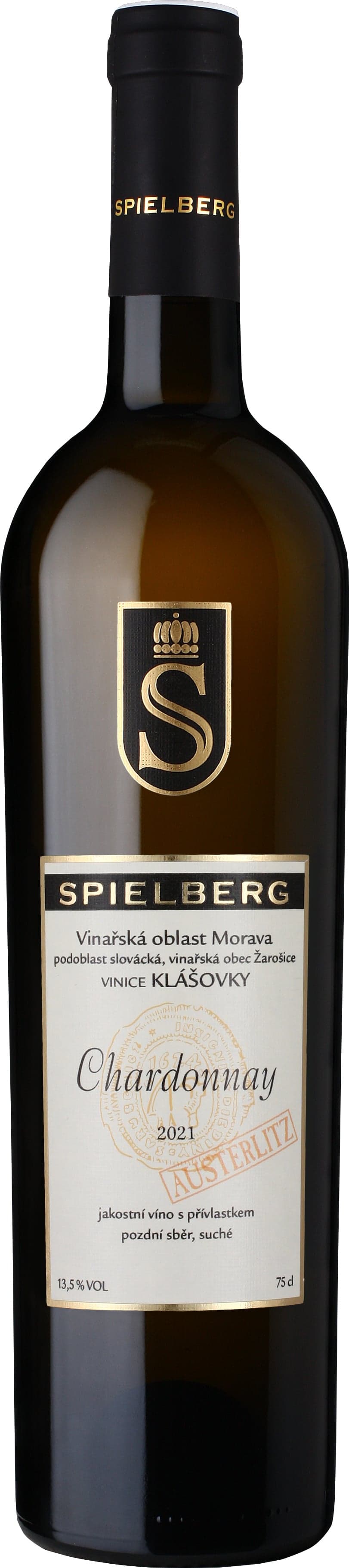 Spielberg Chardonnay 2021 Pozdní sběr Austerlitz
