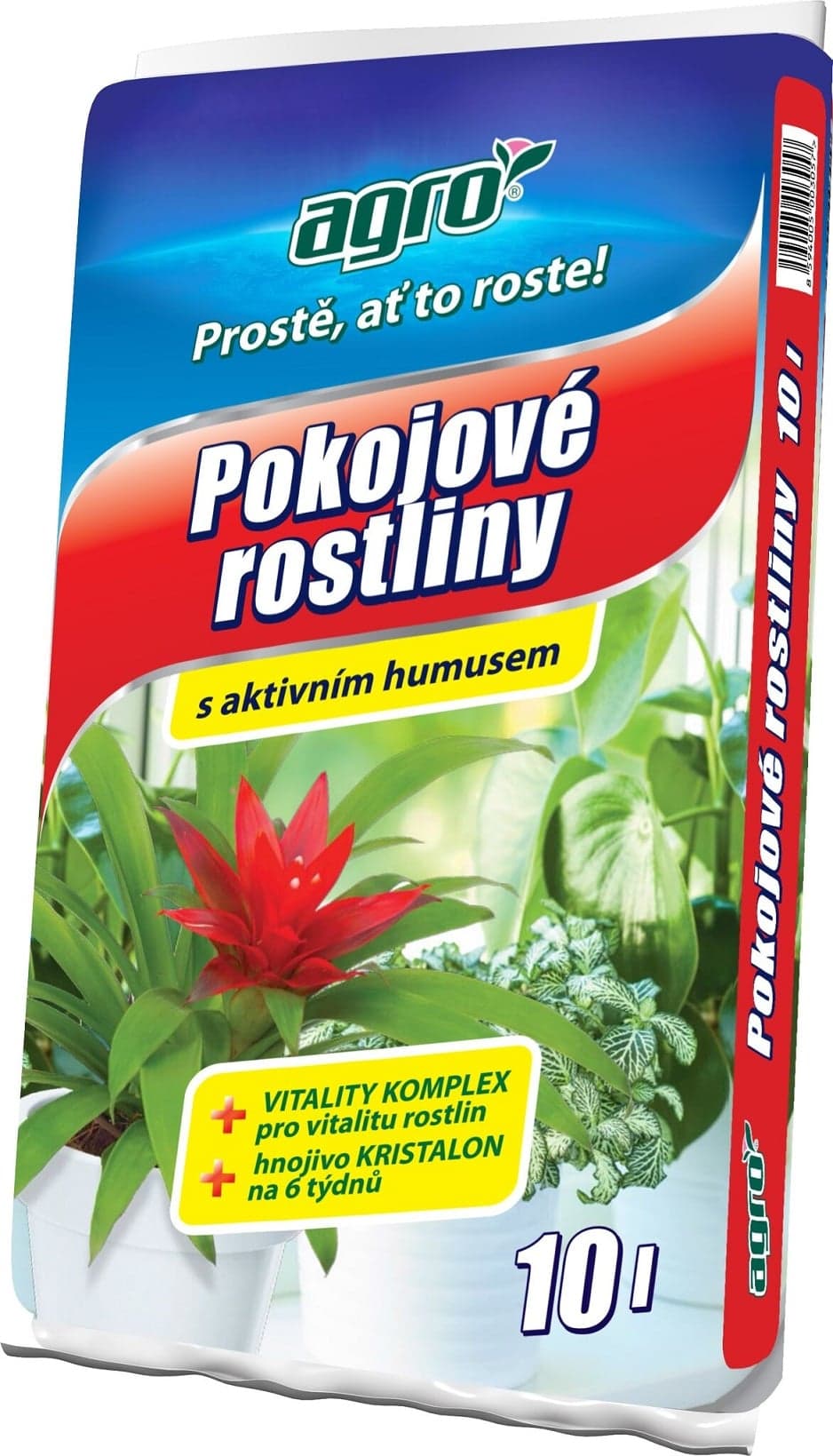 AGRO Substrát pro pokojové rostliny s aktivním humusem