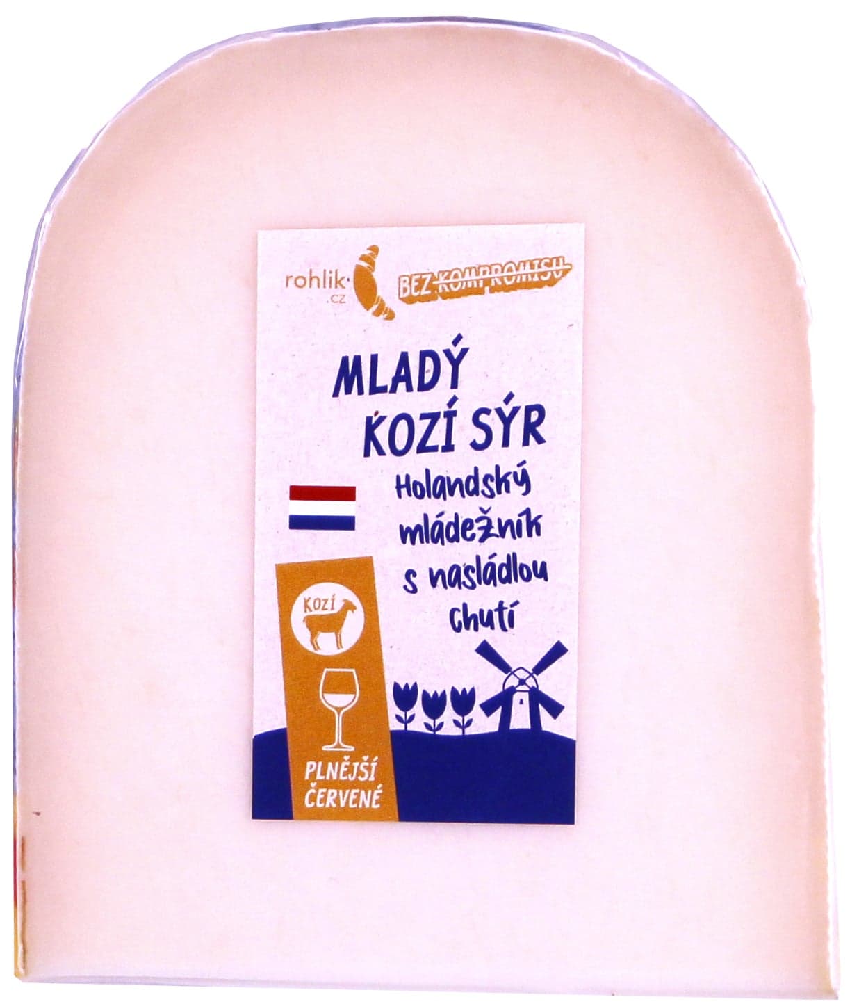 Mladý kozí sýr výkroj