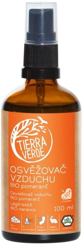 Tierra Verde Osvěžovač vzduchu – BIO pomeranč