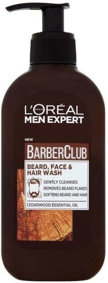 L'Oréal Men expert barber club čistící gel na vousy, tvář a vlasy