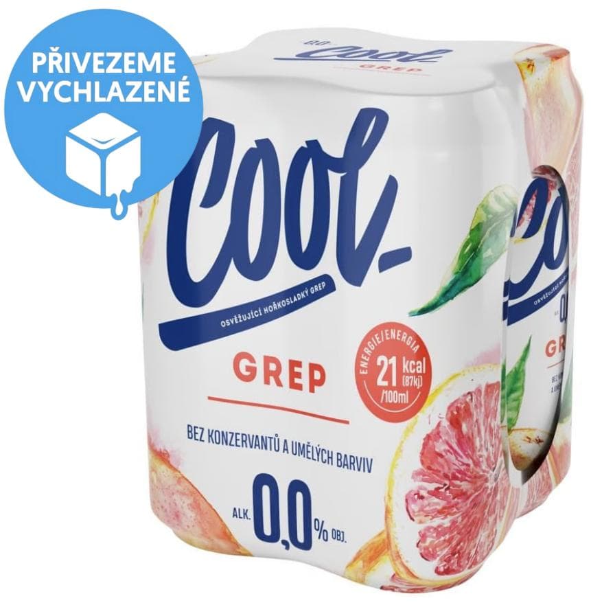 Cool Grep nealkoholické 4×0,5 l