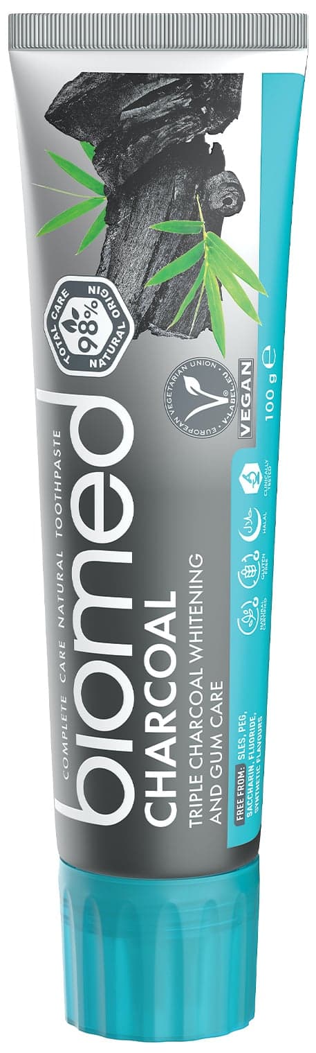 Biomed BIO Charcoal bělící zubní pasta