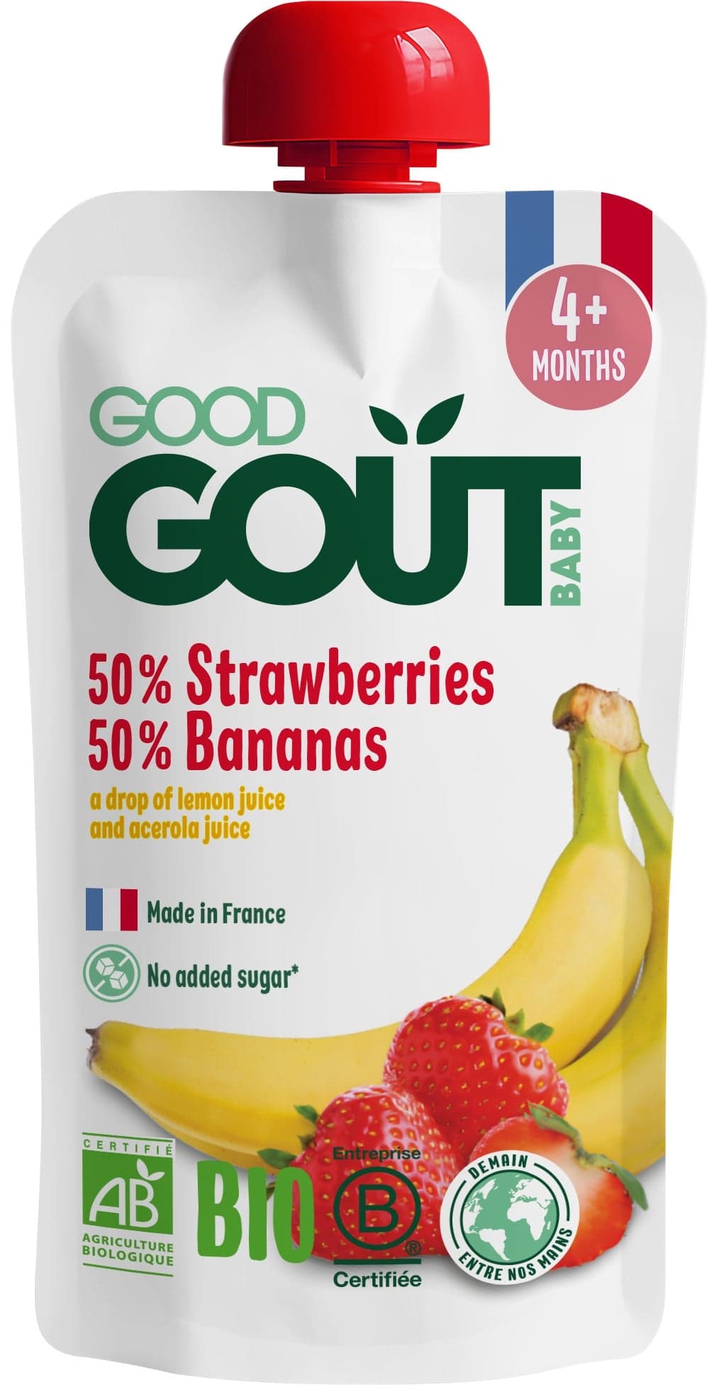 Good Gout BIO Kapsička jahoda a banán