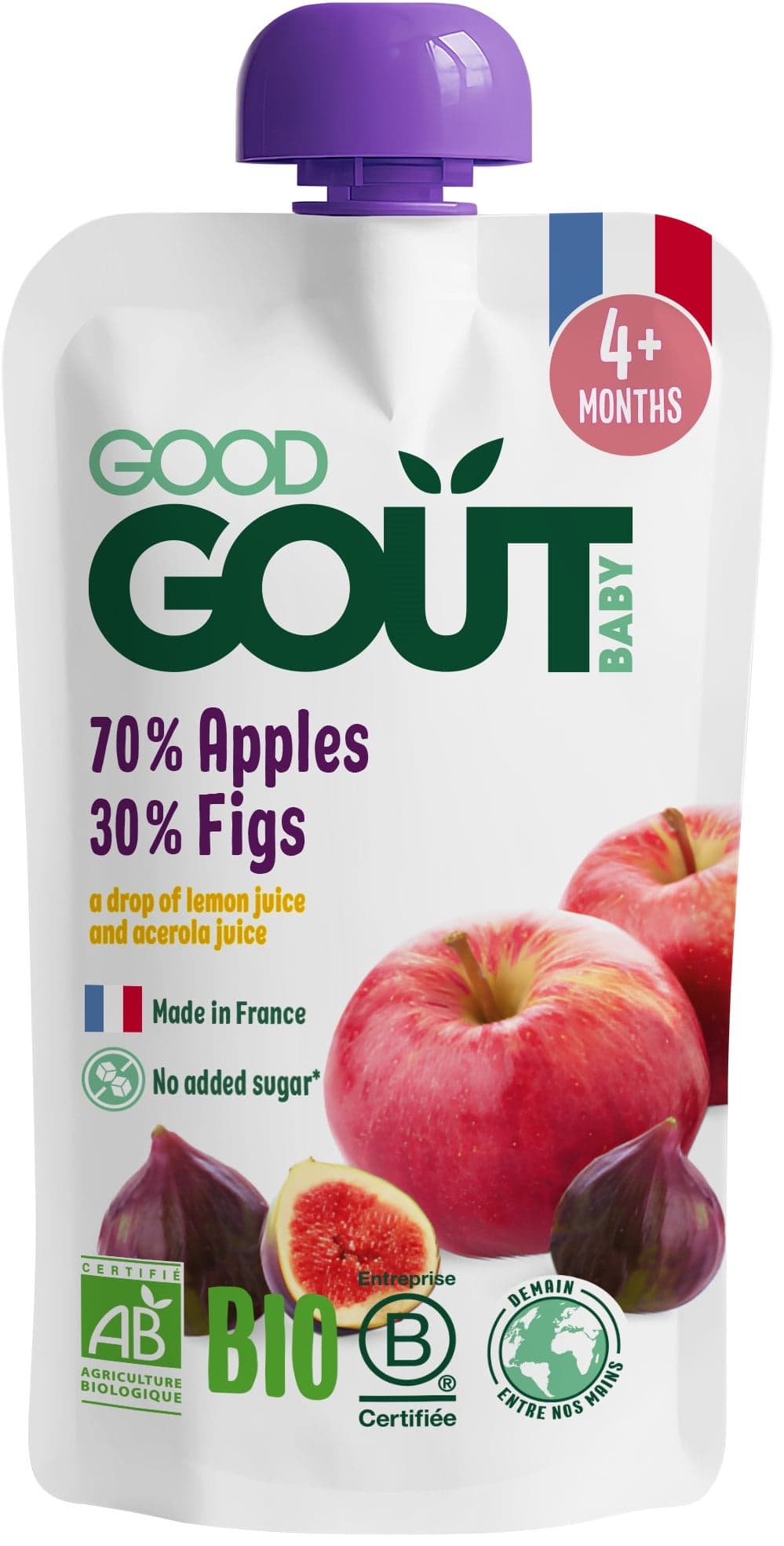 Good Gout BIO Kapsička jablko a fíky