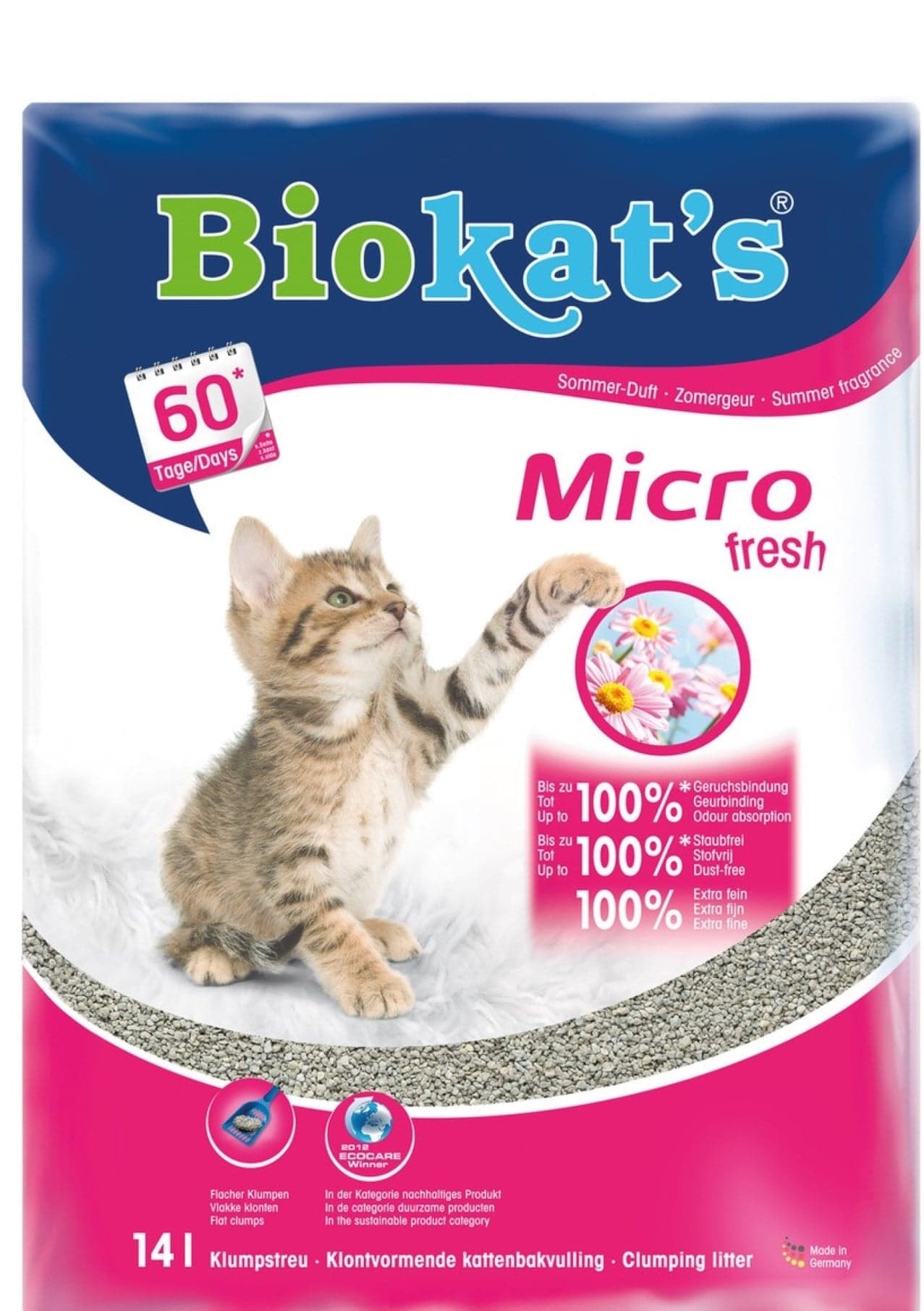 Biokat´s EKO Podestýlka micro fresh – přírodní