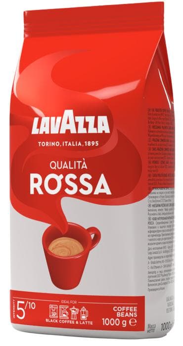Lavazza Qualità Rossa, zrnková káva