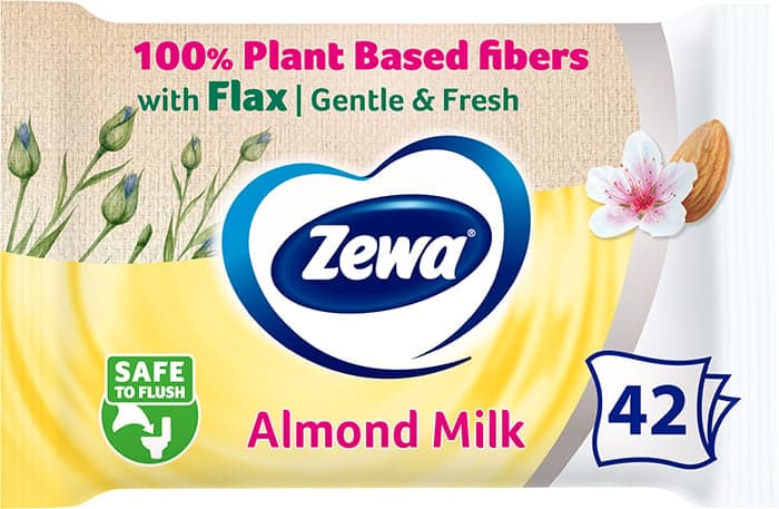 Zewa Almond Milk vlhčený toaletní papír
