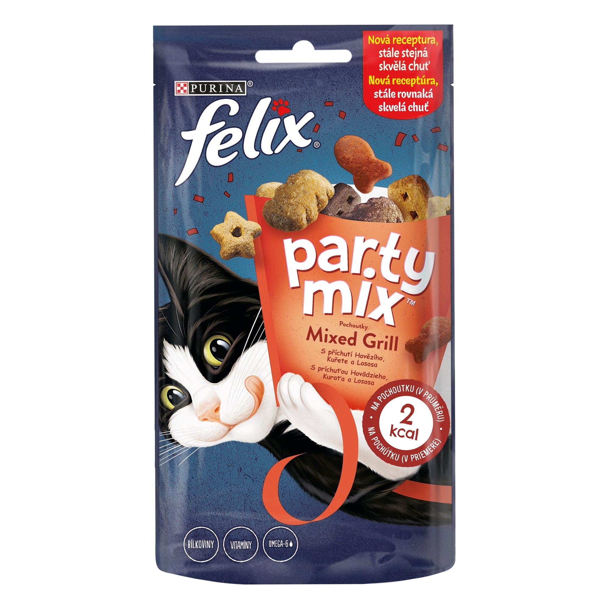Felix Party Mix pamlsky pro kočky Mixed Grill