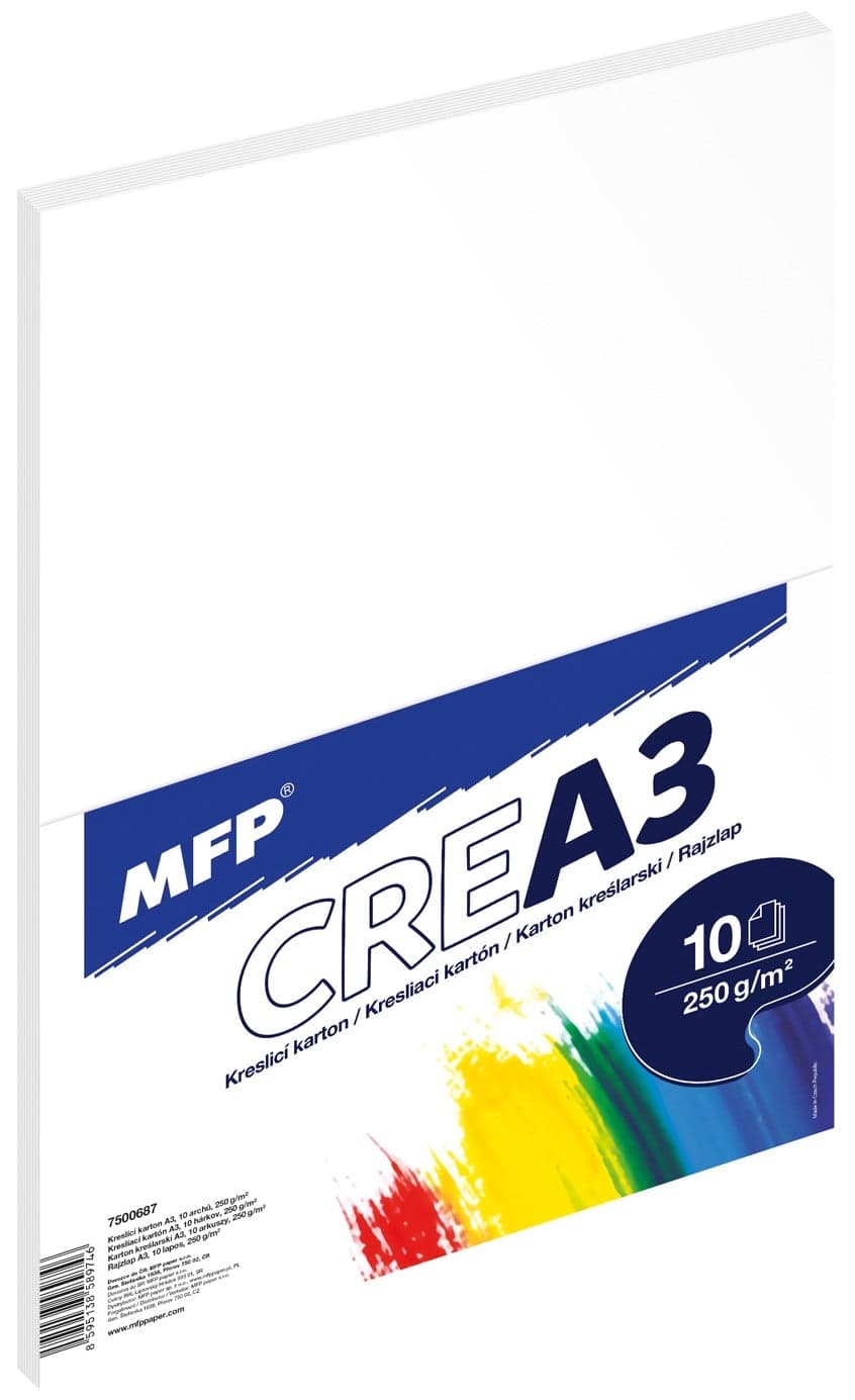 Kreslicí karton A3, 10 listů