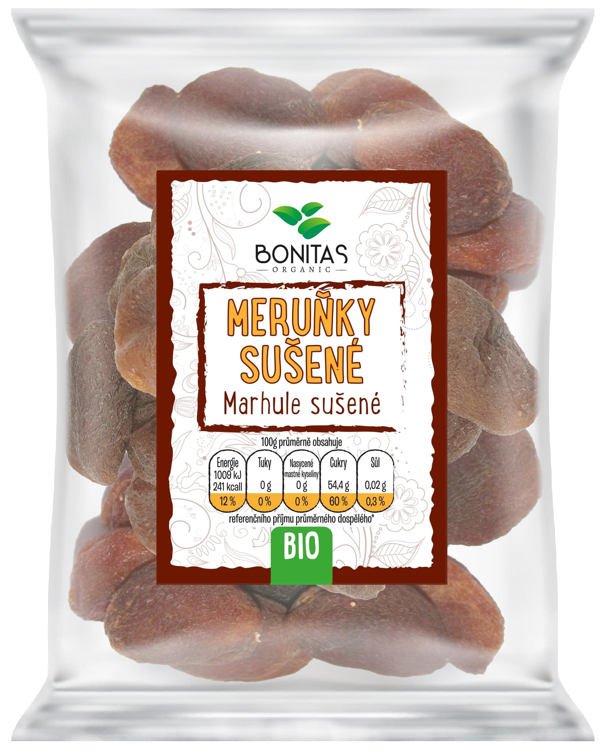 Bonitas BIO Meruňky sušené