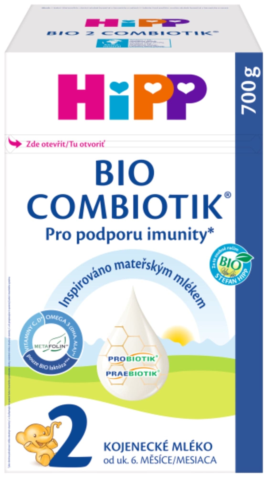 HiPP BIO Combiotik 2 kojenecké mléko
