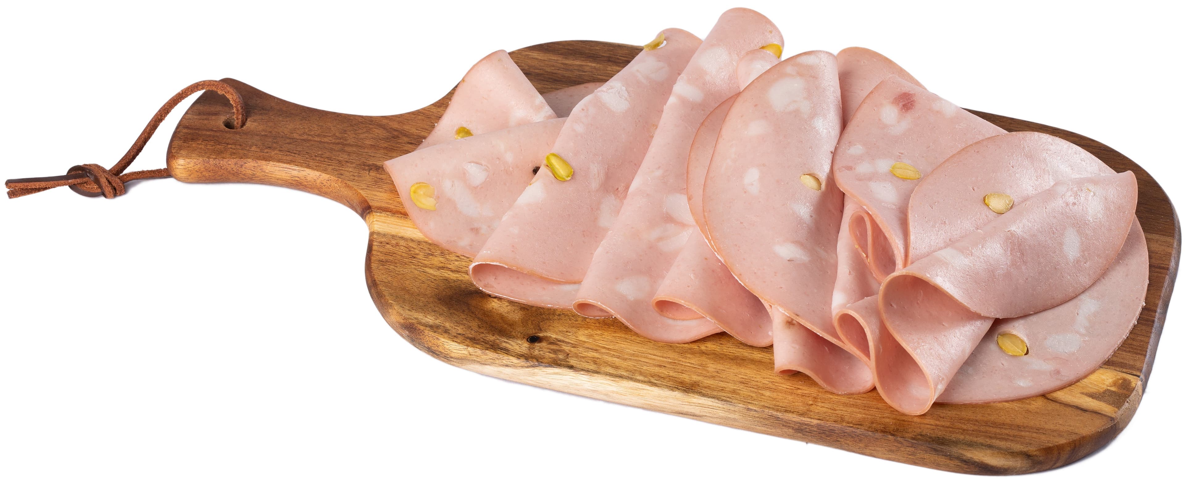 Mortadella s pistáciemi