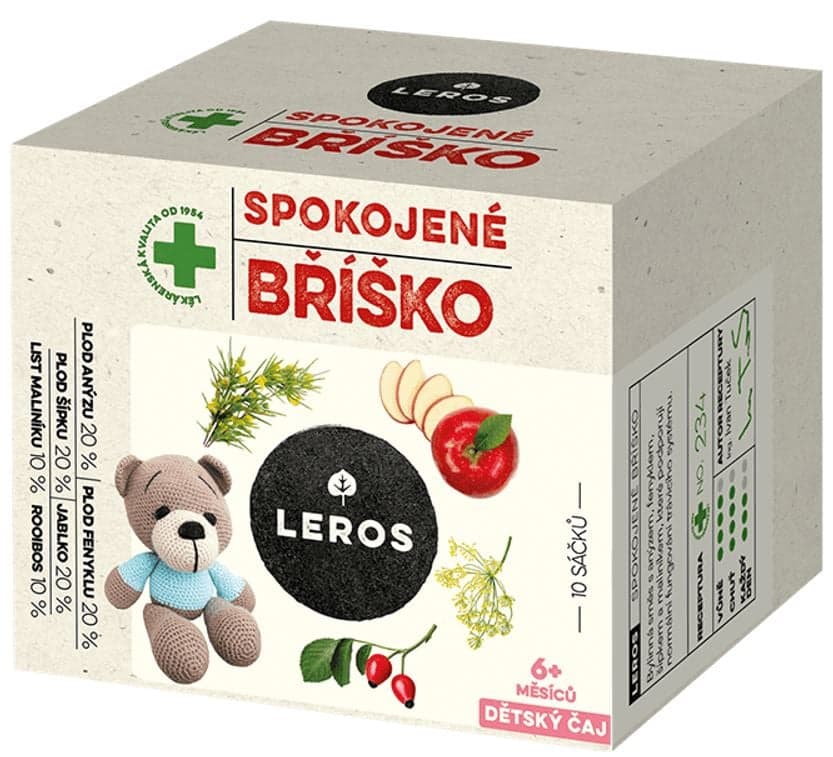 Leros Dětský čaj Spokojené bříško