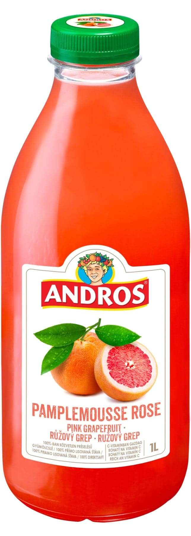 Andros 100% Grepový džus