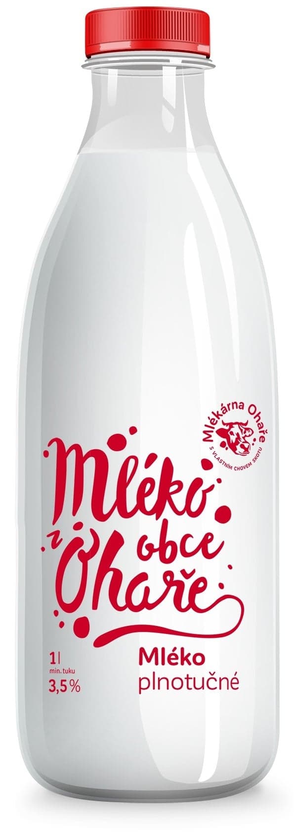 Mlékárna Ohaře Mléko plnotučné nehomogenizované