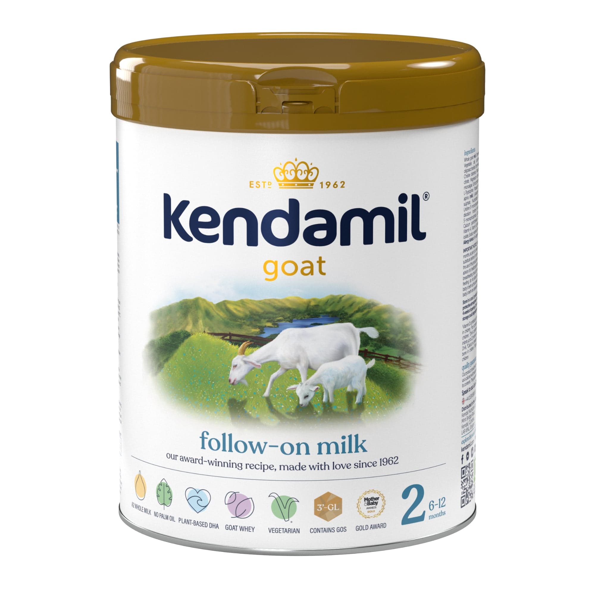 Kendamil Pokračovací kozí mléko 2 DHA+
