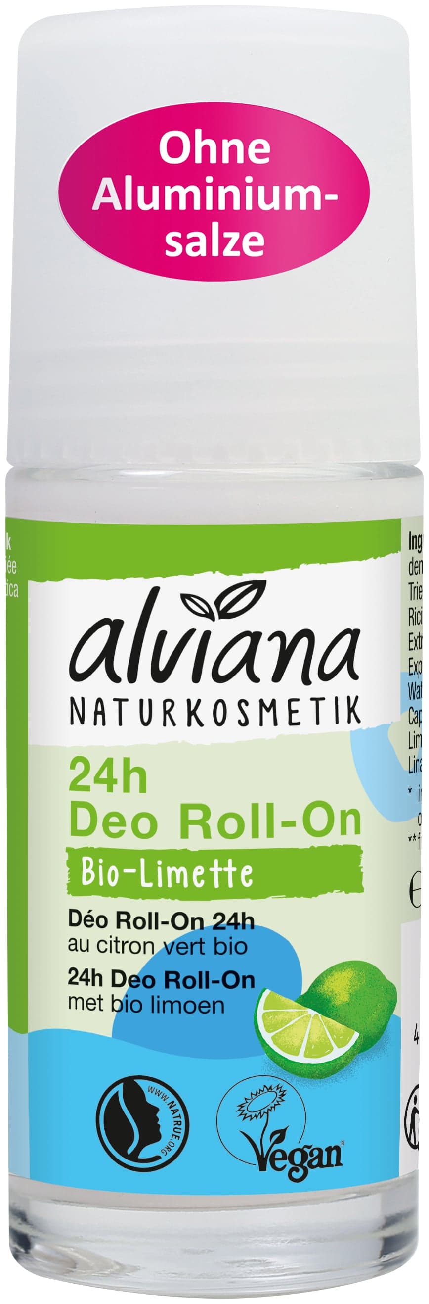 Alviana BIO Kuličkový deodorant limetka
