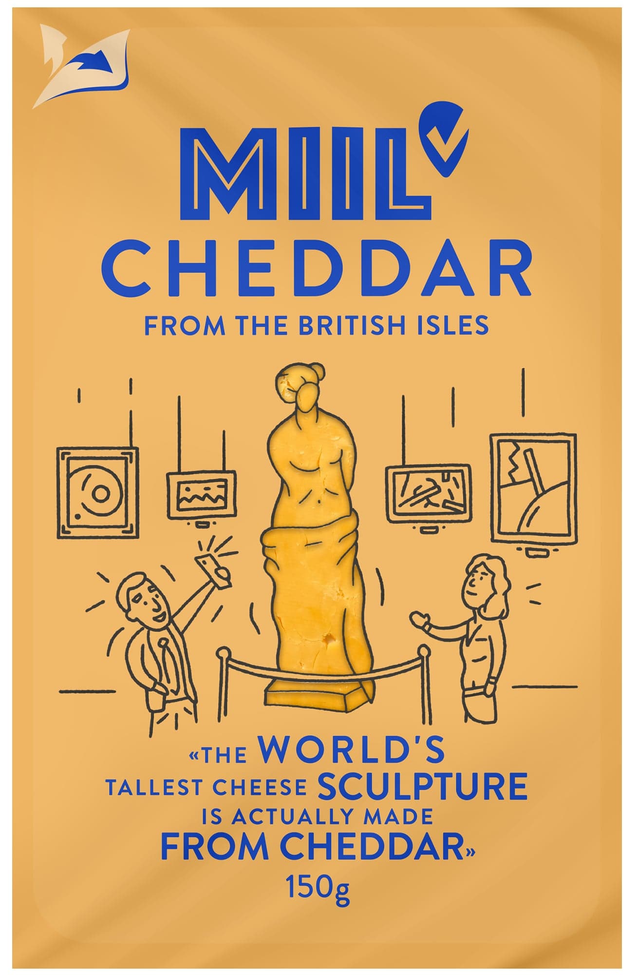 Miil Cheddar 51% plátky