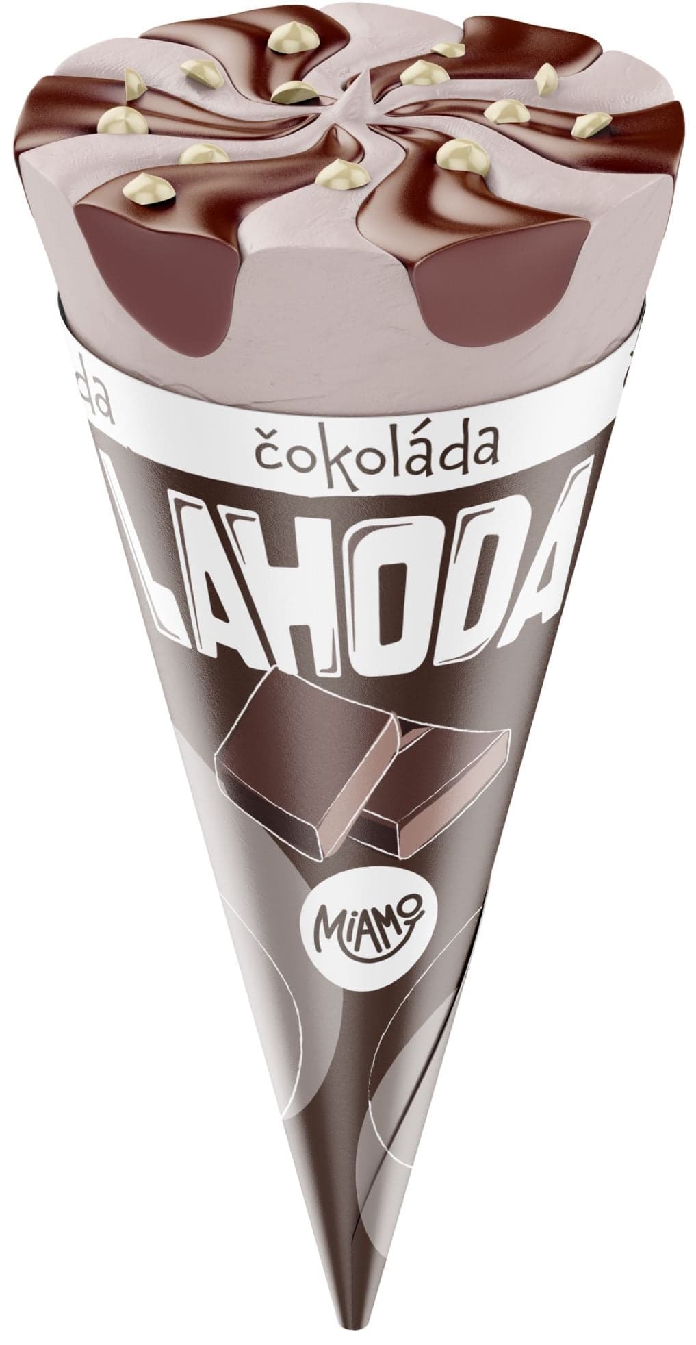 Miamo Lahoda čokoláda kornout
