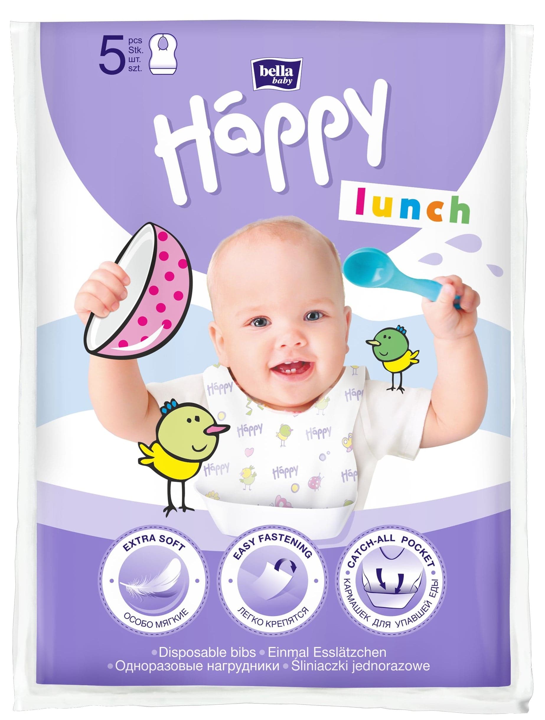 Bella Baby Happy Jednorázové bryndáky