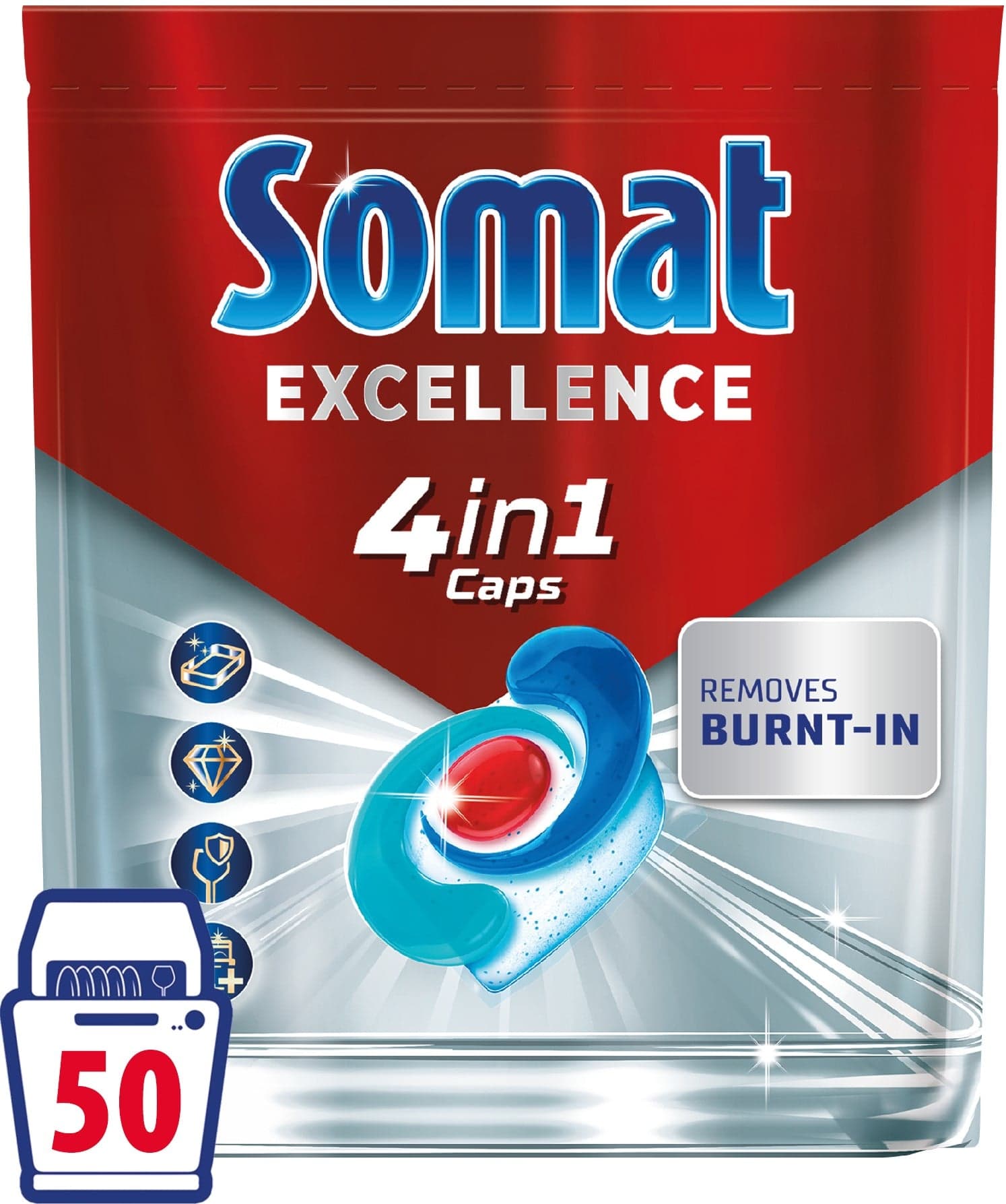 Somat Excellence 4v1 kapsle do myčky