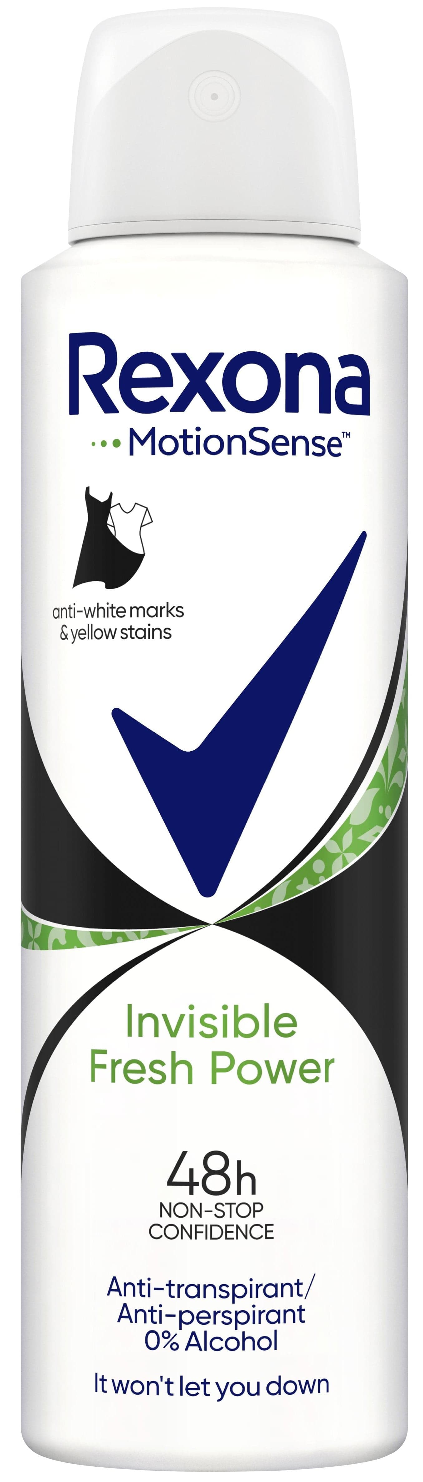 Rexona Invisible Antiperspirant fresh & power