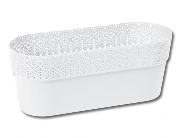Truhlík Bella 30 cm, bílý
