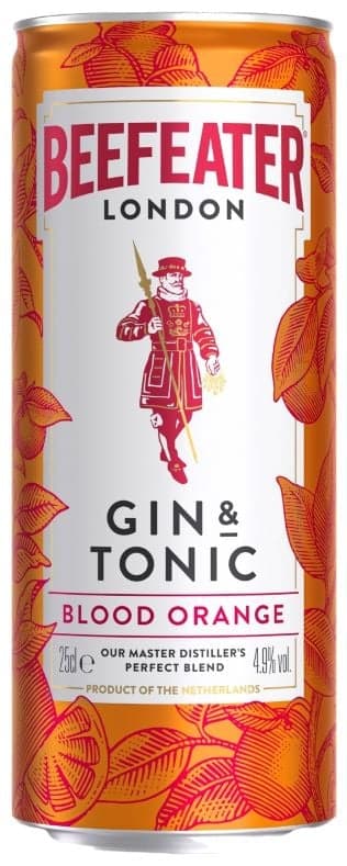 Beefeater Blood Orange s tonicem 4,9% obj.