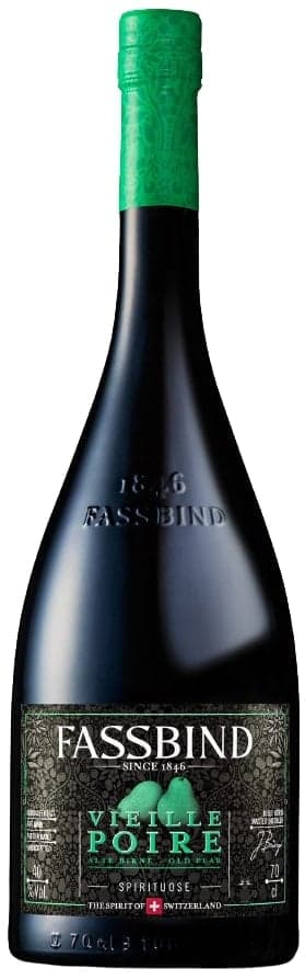 Fassbind Vieille Stařená hruška ovocný destilát 40% obj.