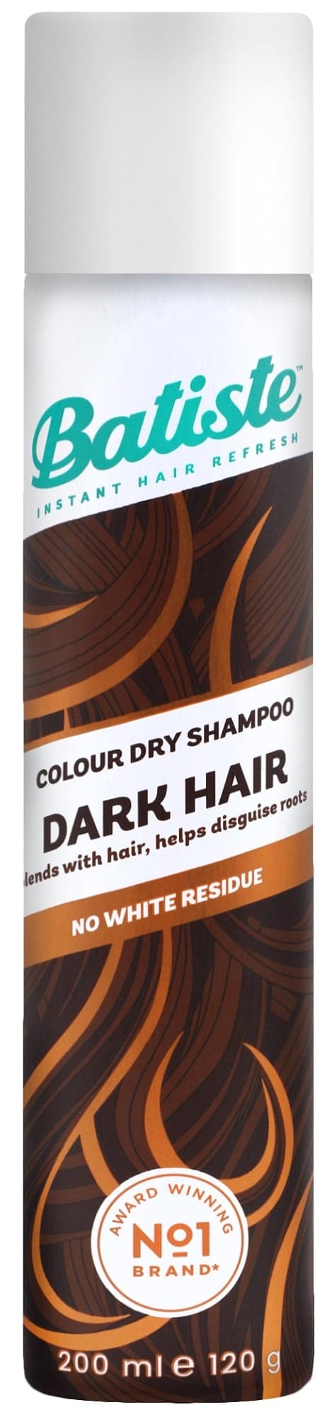 Batiste Dark and Deep brown Suchý šampon