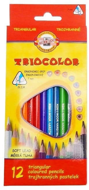 Koh-i-noor Trojhranné pastelky