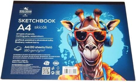 Koh-i-noor Skicák A4, 20 listů