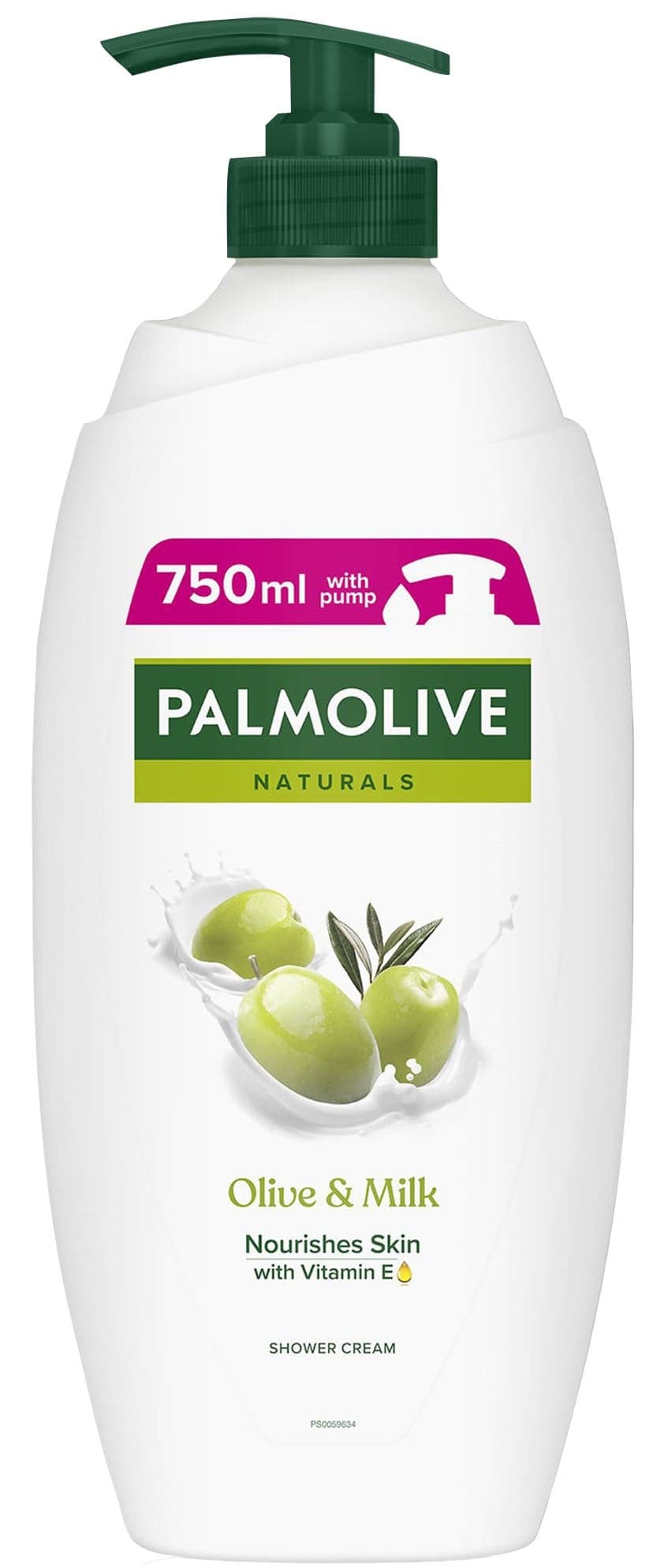 Palmolive Naturals Olive & Milk Sprchový gel s hydratačním mlékem pro ženy pumpa
