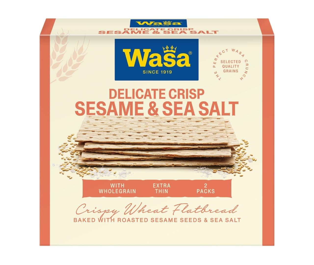Wasa Delicate sezam a mořská sůl